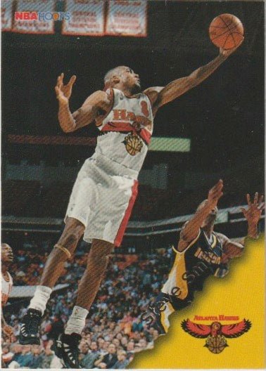 NBA 1996-97 Hoops - No 6 - Steve Smith