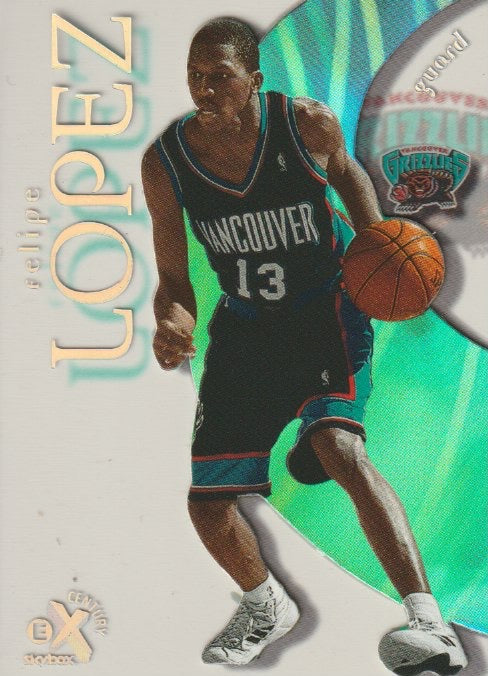 NBA 1998-99 E-X Century - No 80 - Felipe Lopez