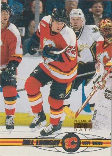 NHL 2000-01 Pacific Premiere Date - No 69 - Bill Lindsay