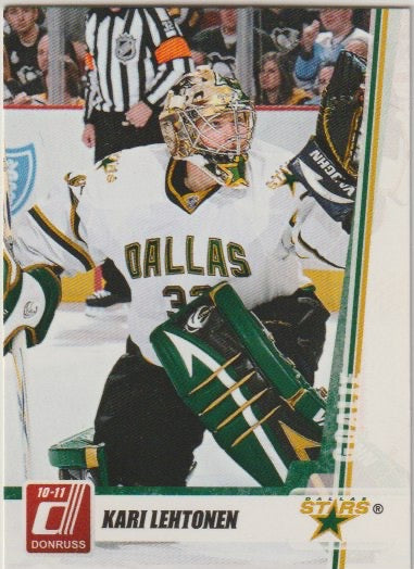 NHL 2010-11 Donruss - No 126 - Kari Lehtonen