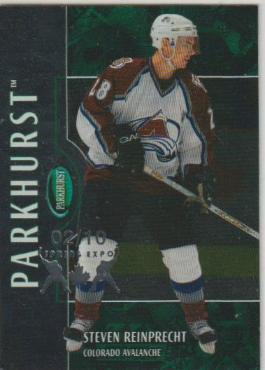 NHL 2002-03 Parkhurst Toronto Spring Expo - No 119 - Steven Reinprecht