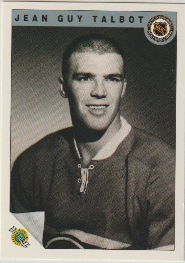 NHL 1991-92 Ultimate Original Six - No 16 - Jean Guy Talbot