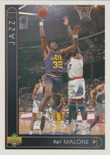 NBA 1993-94 Upper Deck German - No 93 - Karl Malone