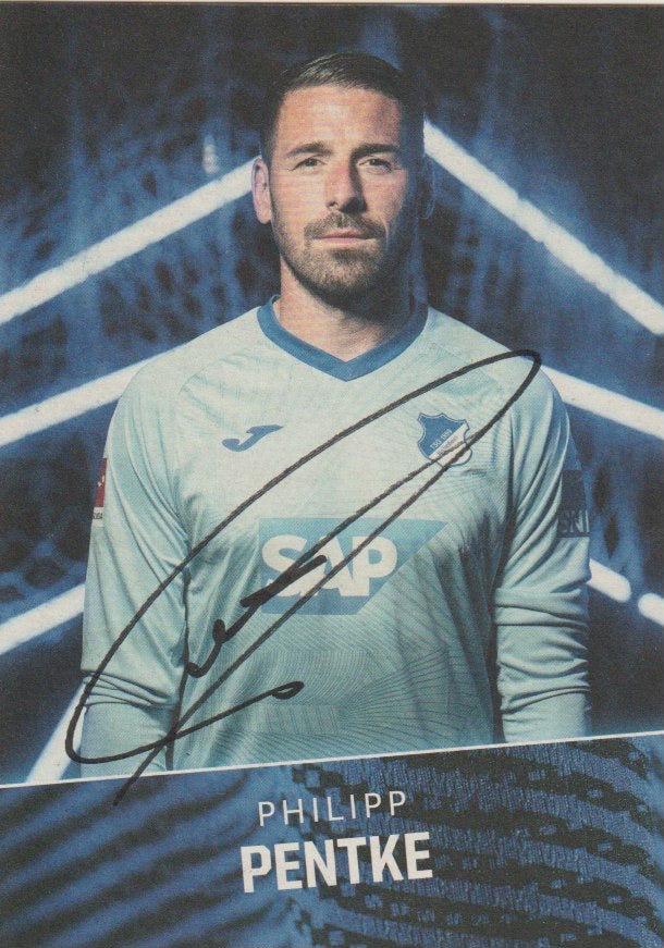 Fussball - Autogramm - Philipp Pentke