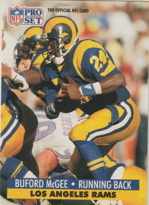 NFL 1991 ProSet - No 203 - Buford McGee