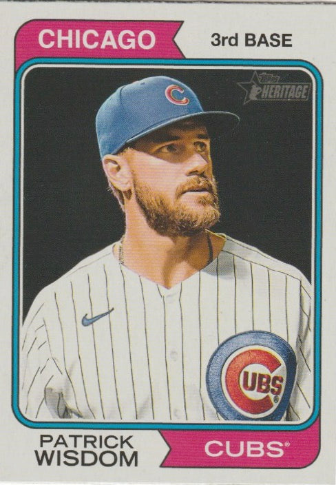 MLB 2023 Topps Heritage - No 228 - Patrick Wisdom