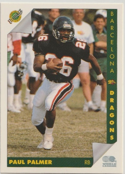 NFL 1992 Ultimate WLAF - No 9 - Paul Palmer