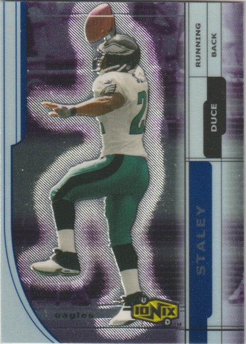 NFL 2000 UD Ionix - No 43 - Duce Staley