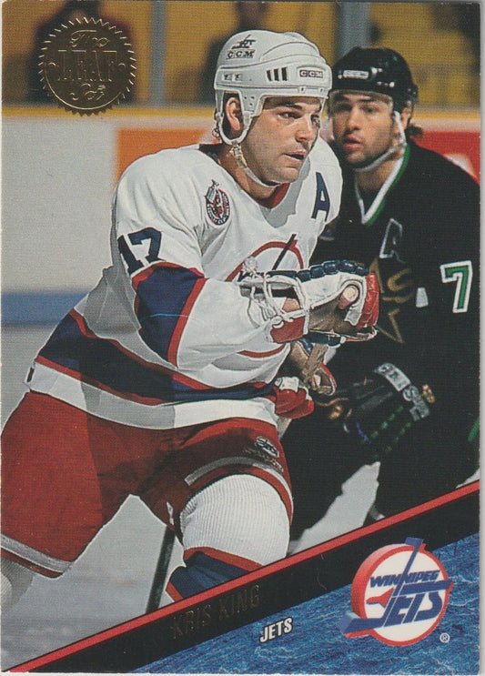 NHL 1993 / 94 Leaf - No 253 - Kris King