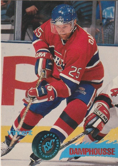 NHL 1995 / 96 Stadium Club - No 159 - Vincent Damphousse