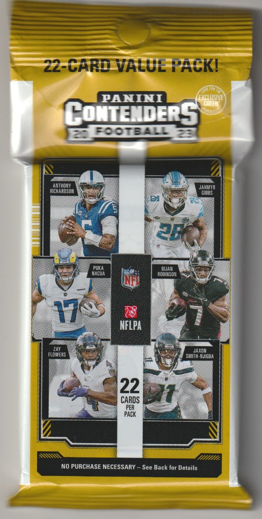 NFL 2023 Panini Contenders Value Pack