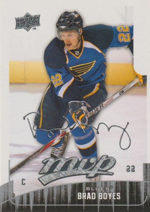 NHL 2009-10 Upper Deck MVP - No 40 - Brad Boyes