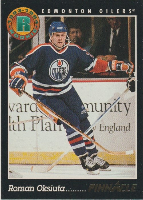 NHL 1993 / 94 Pinnacle - No 451 - Roman Oksiuta