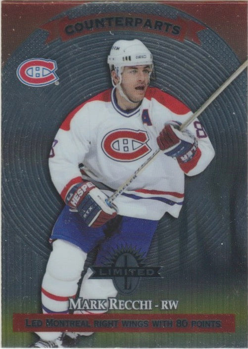 NHL 1997 / 98 Donruss Limited - No 52 - Mark Recchi / Landon Wilson