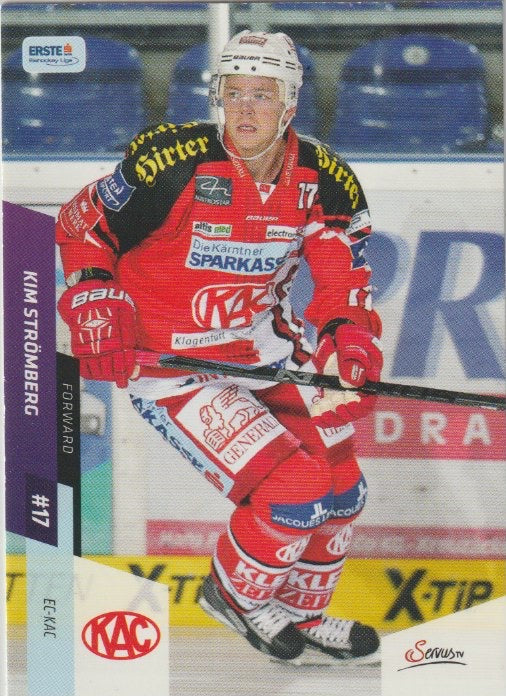 EBEL 2014-15 Citypress - No 210 - Kim Strömberg