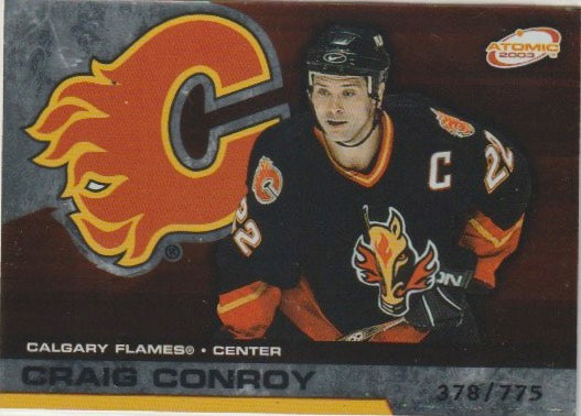 NHL 2002-03 Atomic Hobby Parallel - No 12 - Craig Conroy