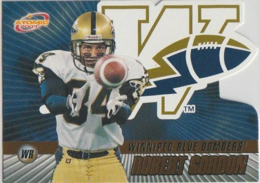 NFL 2003 Atomic CFL Gold - No 91 - Robert Gordon