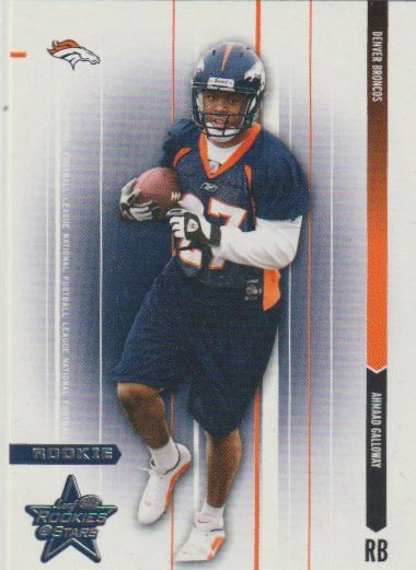 NFL 2003 Leaf Rookies and Stars - No 114 - Ahmaad Galloway