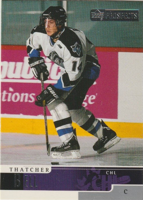 NHL 1999-00 UD Prospects - No 55 - Thatcher Bell