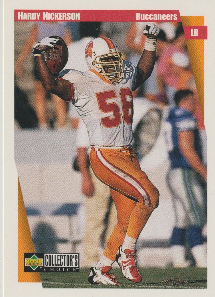 NFL 1997 Collector's Choice - No 127 - Hardy Nickerson