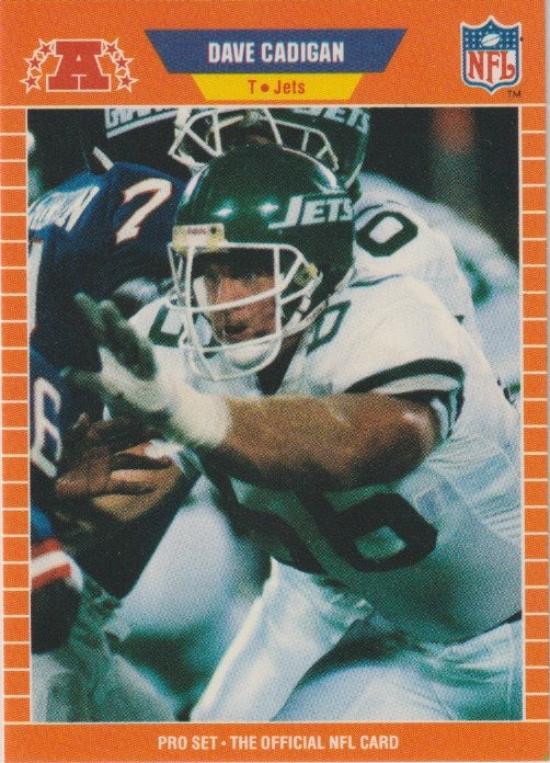 NFL 1989 ProSet - No 294 - Dave Cadigan