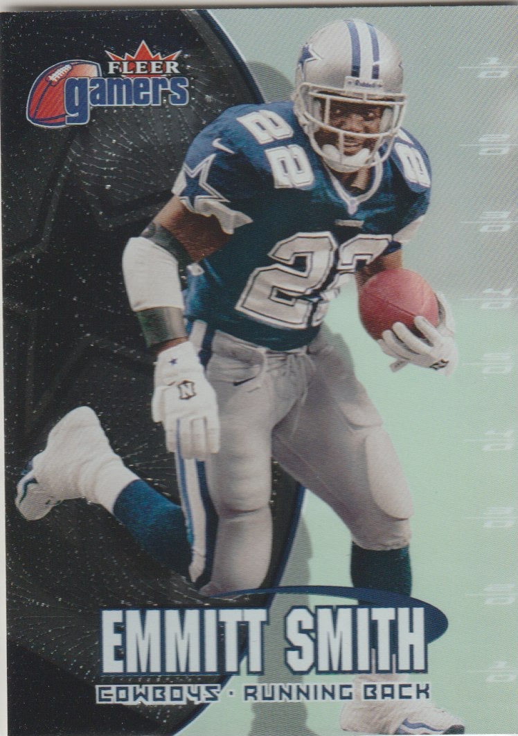 NFL 2000 Fleer Gamers - No 64 - Emmitt Smith