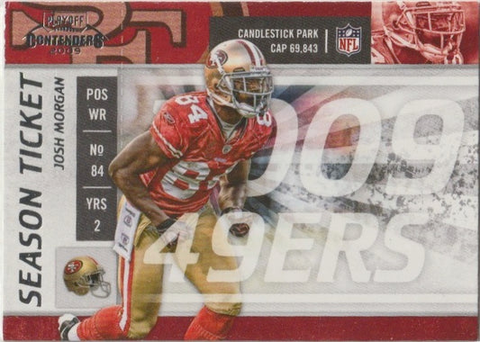 NFL 2009 Playoff Contenders - No 84 - Josh Morgan