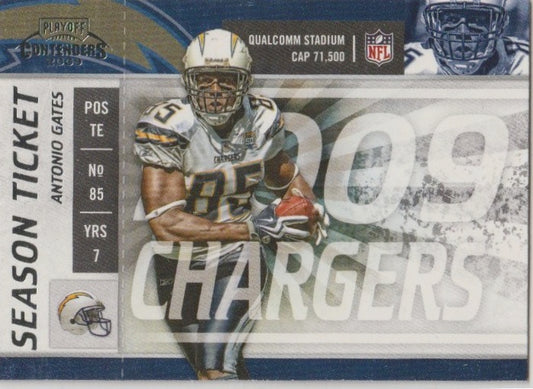 NFL 2009 Playoff Contenders - No 79 - Antonio Gates