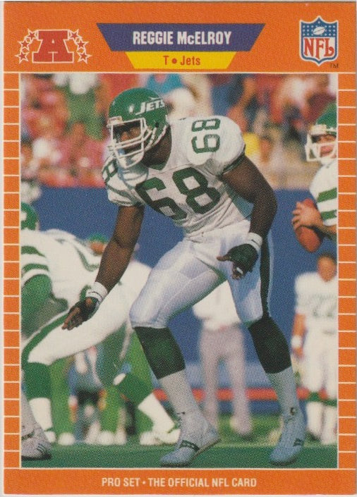 NFL 1989 ProSet - No 302 - Reggie McElroy