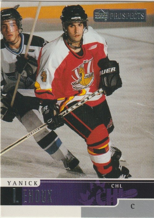 NHL 1999-00 UD Prospects - No 56 - Yanick Lehoux
