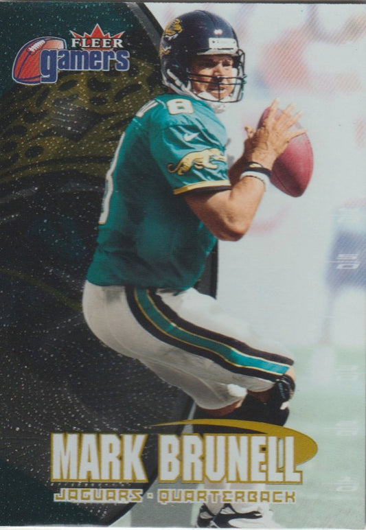NFL 2000 Fleer Gamers - No 65 - Mark Brunell