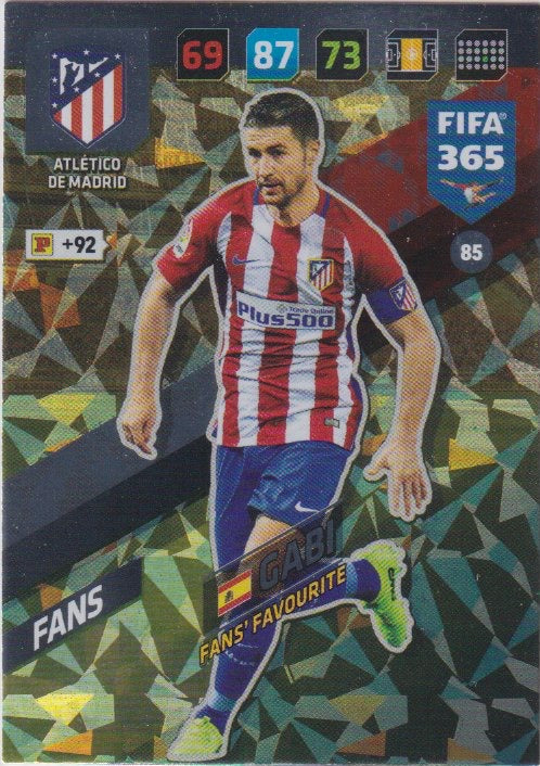 Fussball 2018 Panini FIFA 365 Adrenalyn XL - No 85 - Gabi