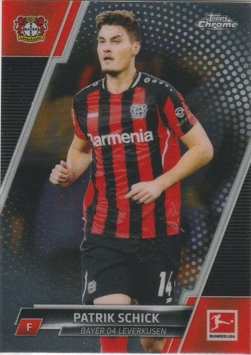 Soccer 2021-22 Topps Chrome Bundesliga - No. 71 - Patrik Schick