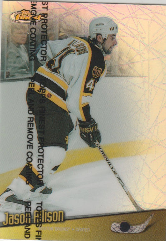 NHL 1998-99 Finest Refractors - No 141 - Jason Allison