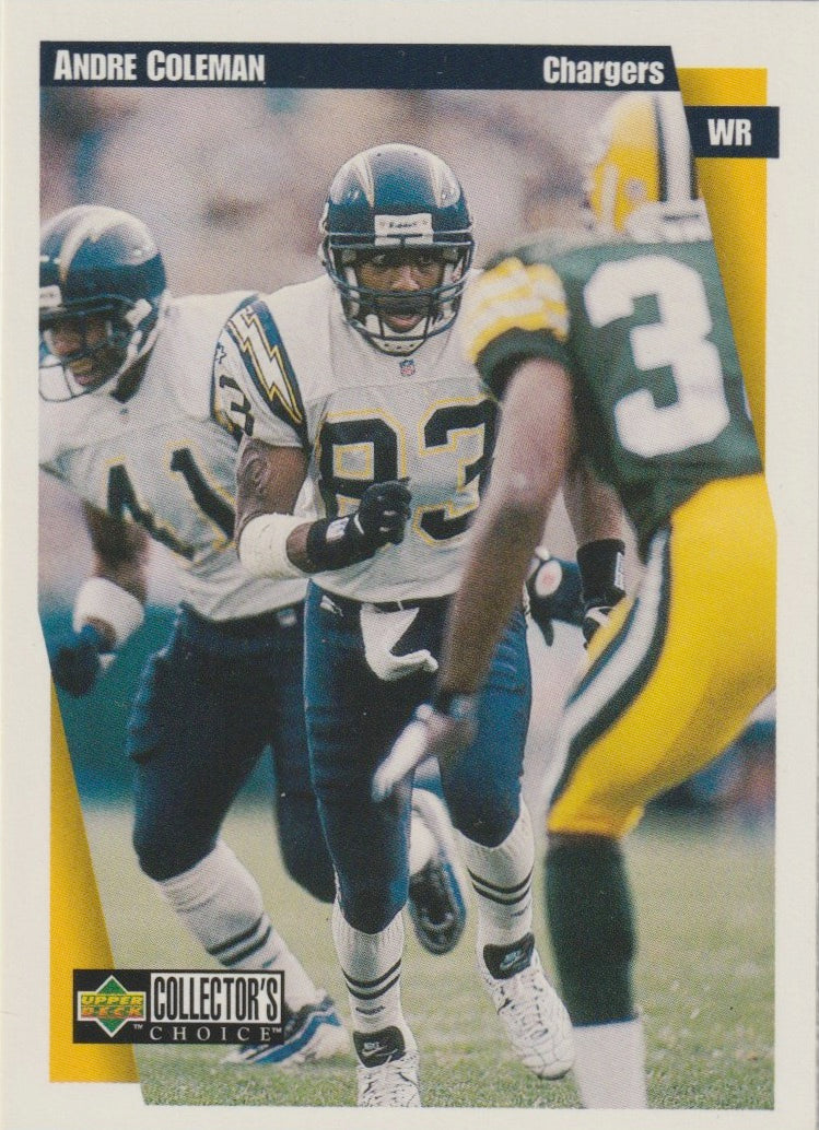 NFL 1997 Collector's Choice - No 137 - Andre Coleman