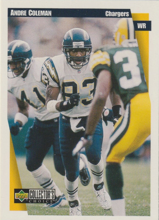 NFL 1997 Collector's Choice - No 137 - Andre Coleman