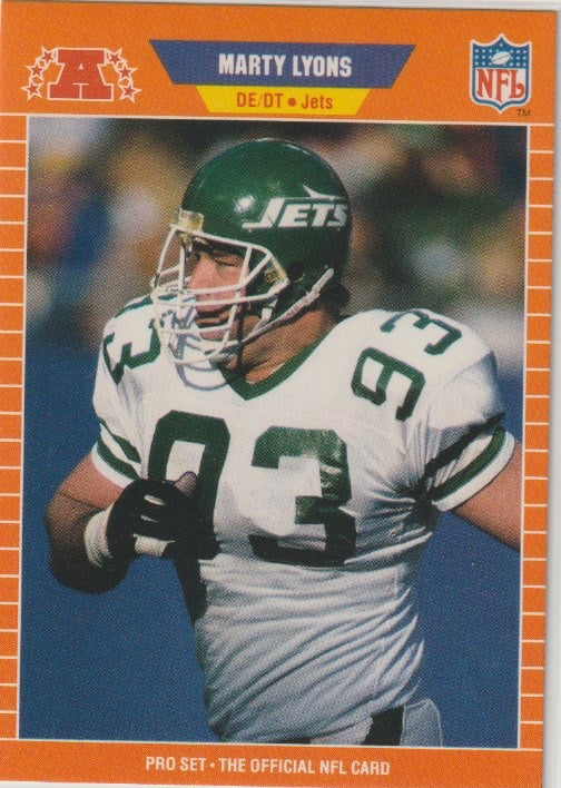 NFL 1989 ProSet - No 301 - Marty Lyons