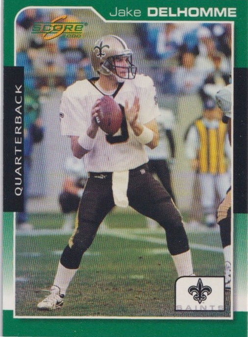 NFL 2000 Score - No 128 - Jake Delhomme