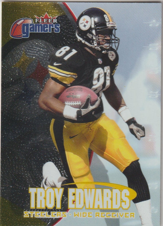NFL 2000 Fleer Gamers - No 69 - Troy Edwards