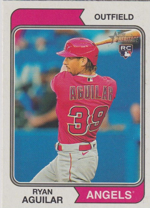 MLB 2023 Topps Heritage - No 309 - Ryan Aguilar