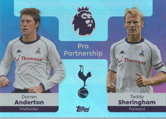 Fussball 2026-26 Topps Premier League EN - No 375 - Darren Anderton / Teddy Sheringham