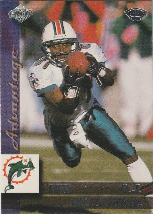 NFL 1999 Collector's Edge Advantage - No 86 - O.J. McDuffie