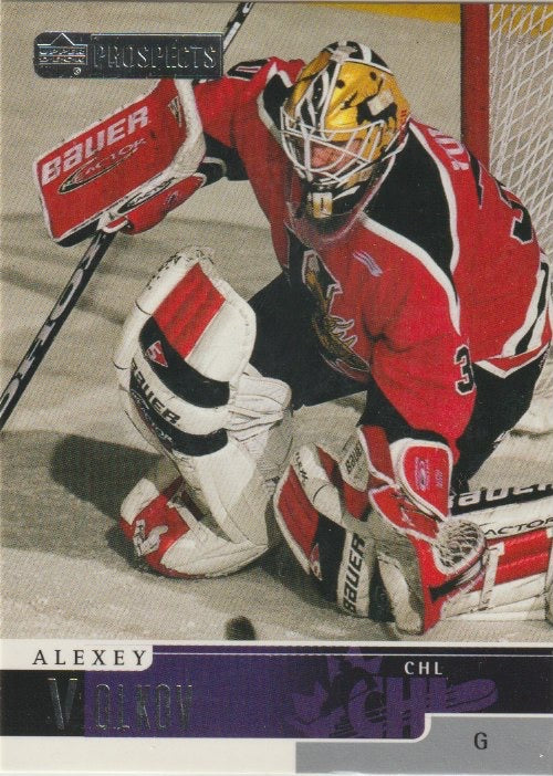 NHL 1999-00 UD Prospects - No 58 - Alexey Volkov