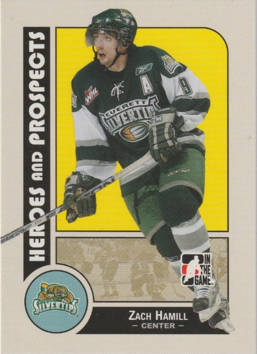 NHL 2008-09 ITG Heroes and Prospects - No 82 - Zach Hamill