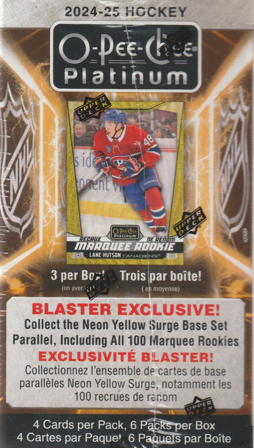 NHL 2024-25 O-Pee-Chee Platinum Blaster Box