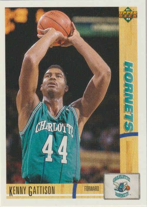 NBA 1991-92 Upper Deck - No 329 - Kenny Gattison