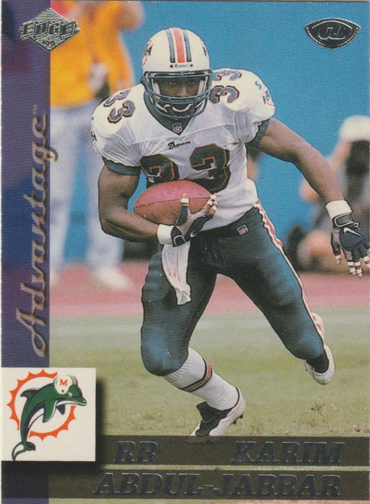 NFL 1999 Collector's Edge Advantage - No 81 - Karim Abdul-Jabbar