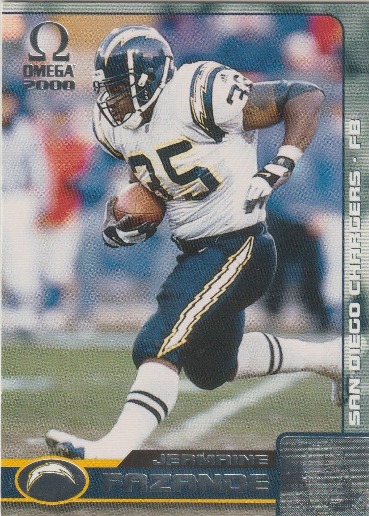 NFL 2000 Pacific Omega - No 118 - Jermaine Fazande