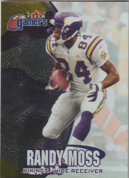 NFL 2000 Fleer Gamers - No 68 - Randy Moss