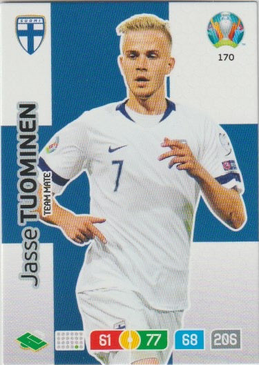 Fussball 2020-21 Panini UEFA Euro 2020 Adrenalyn XL Premium - No 170 - Jasse Tuominen